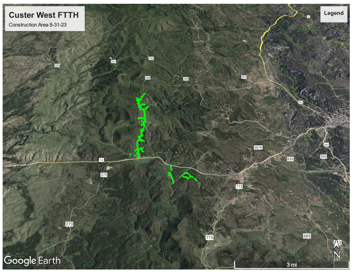 Custer West FTTH Construction Area 8-31-23.png