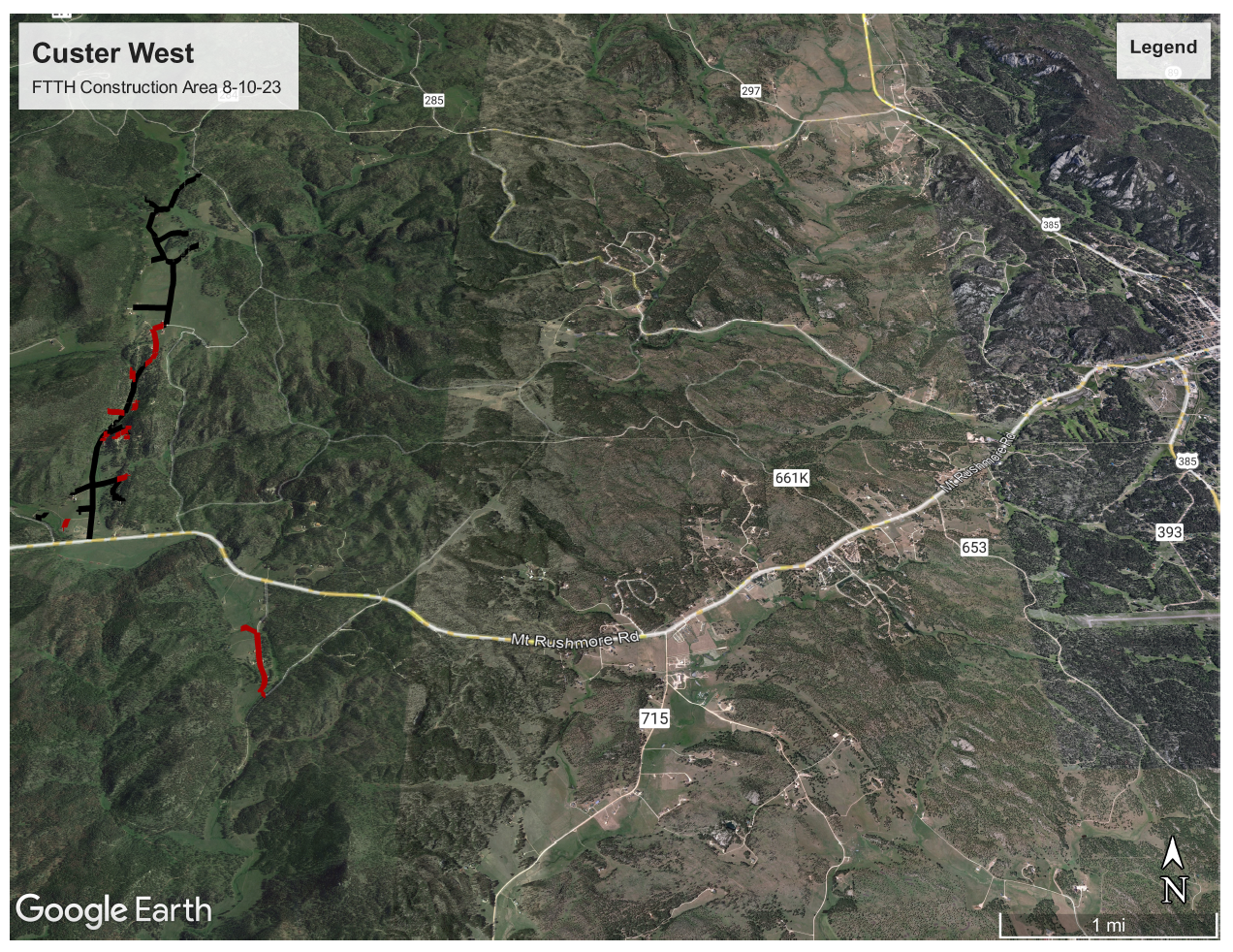 Custer West FTTH Construction Area 8-10-23.png