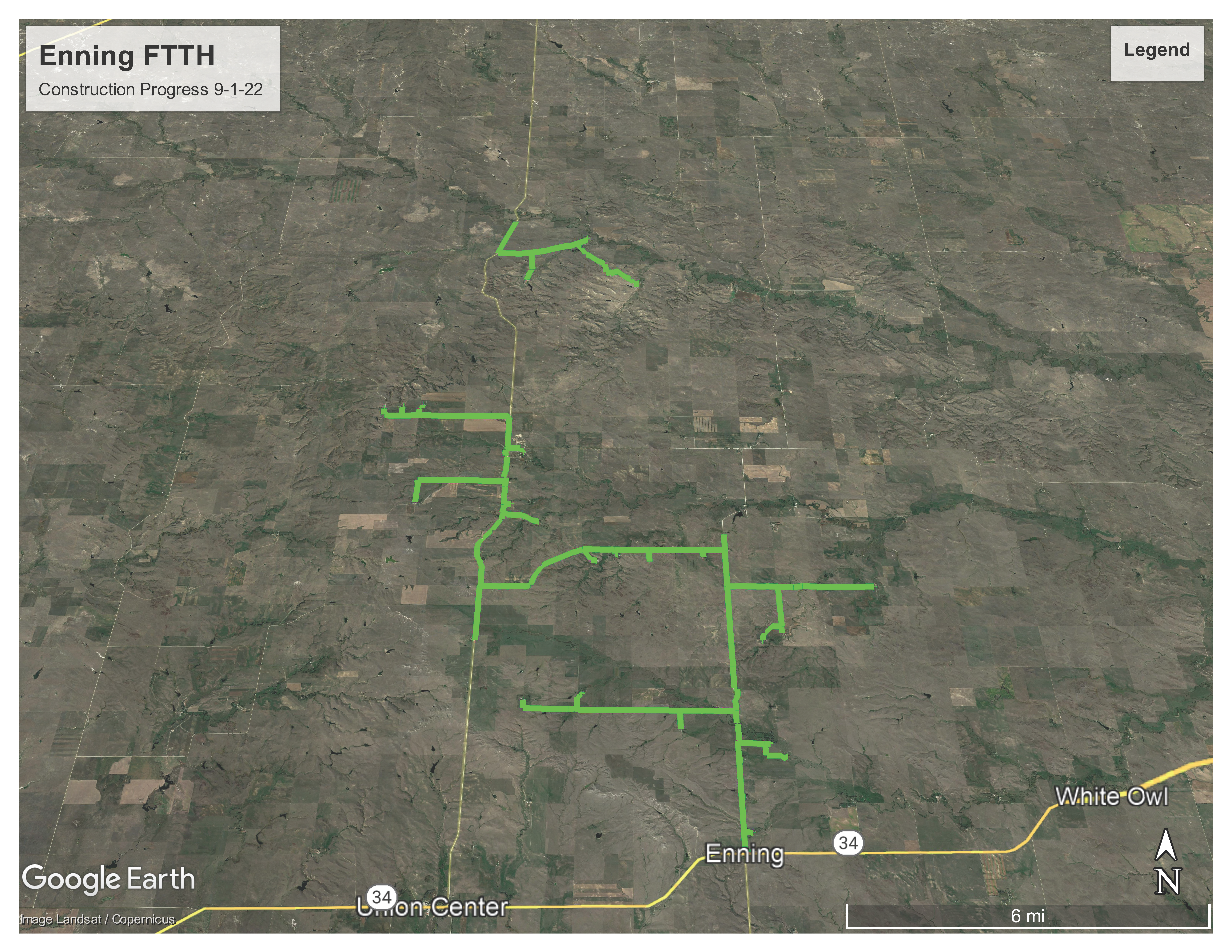 Enning FTTH Construction Progress 9-1-22.png