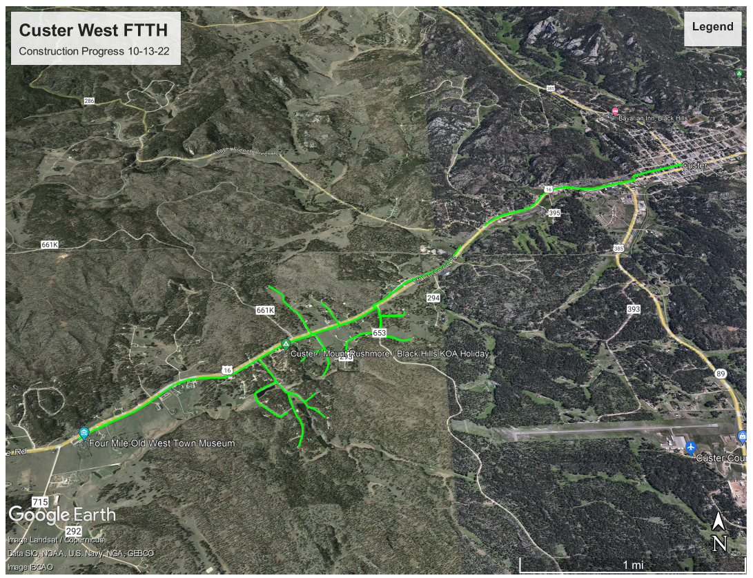 Custer West FTTH Construction Progress 10-13-22.PNG